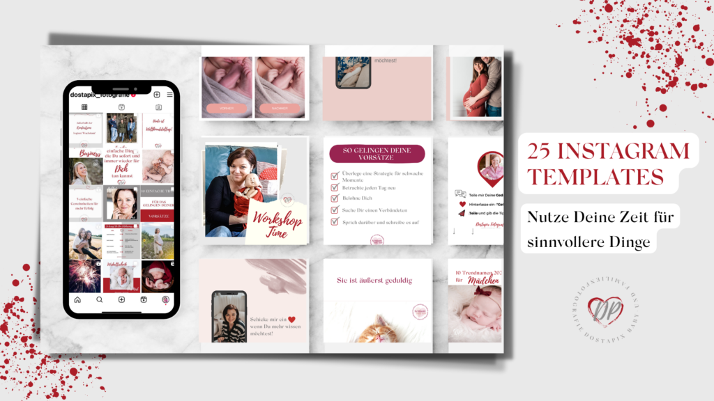 instagram templates canva fotografie fotografiealsbusiness coach fotografencoach