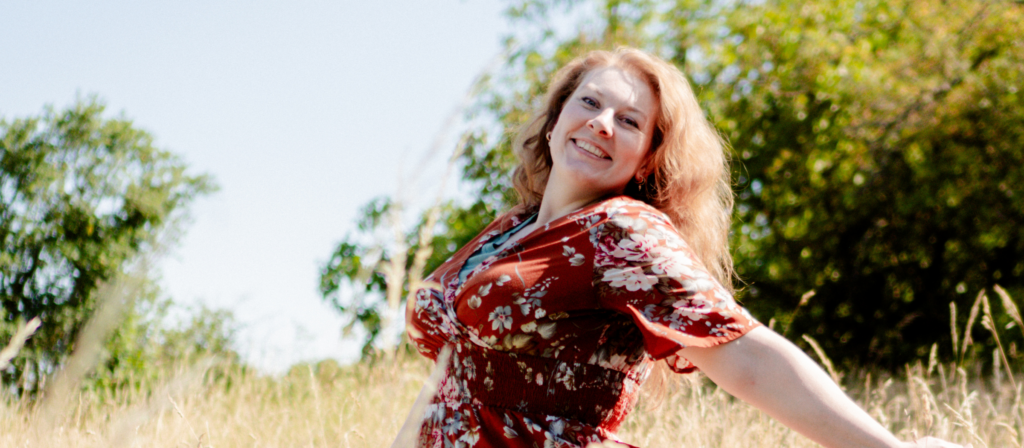 Doreen bei einem Shooting